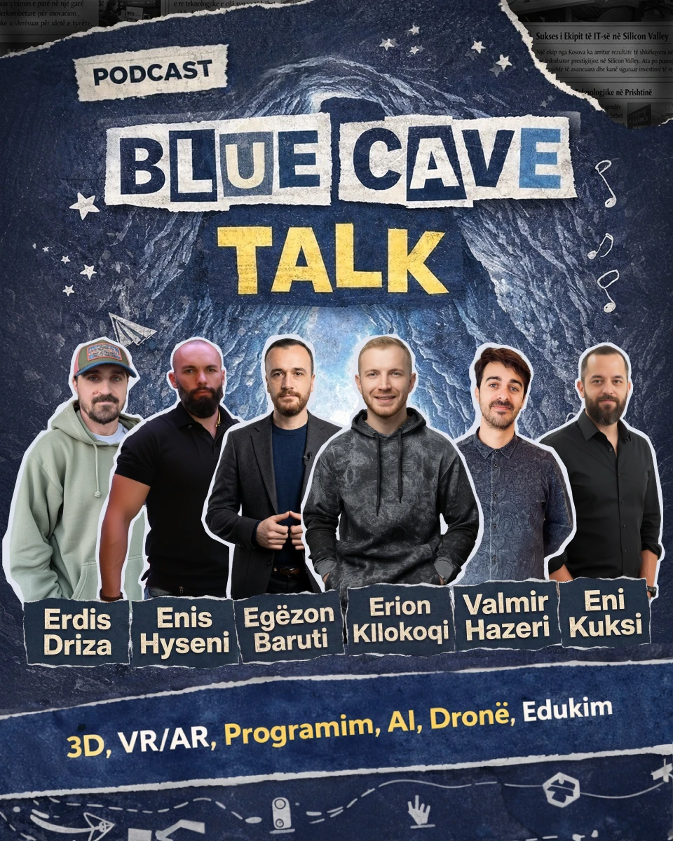 Posteri i episodit 02 të Blue Cave Talk