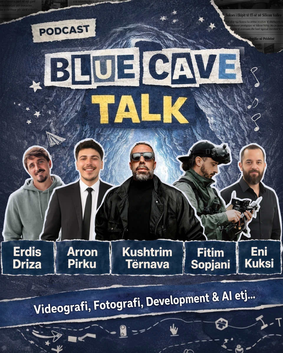 Posteri i episodit 10 të Blue Cave Talk