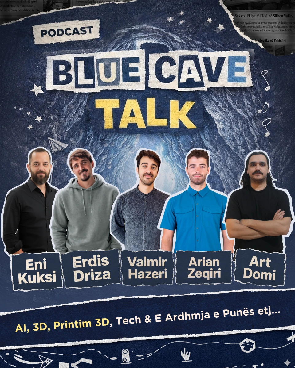 Posteri i episodit 11 të Blue Cave Talk